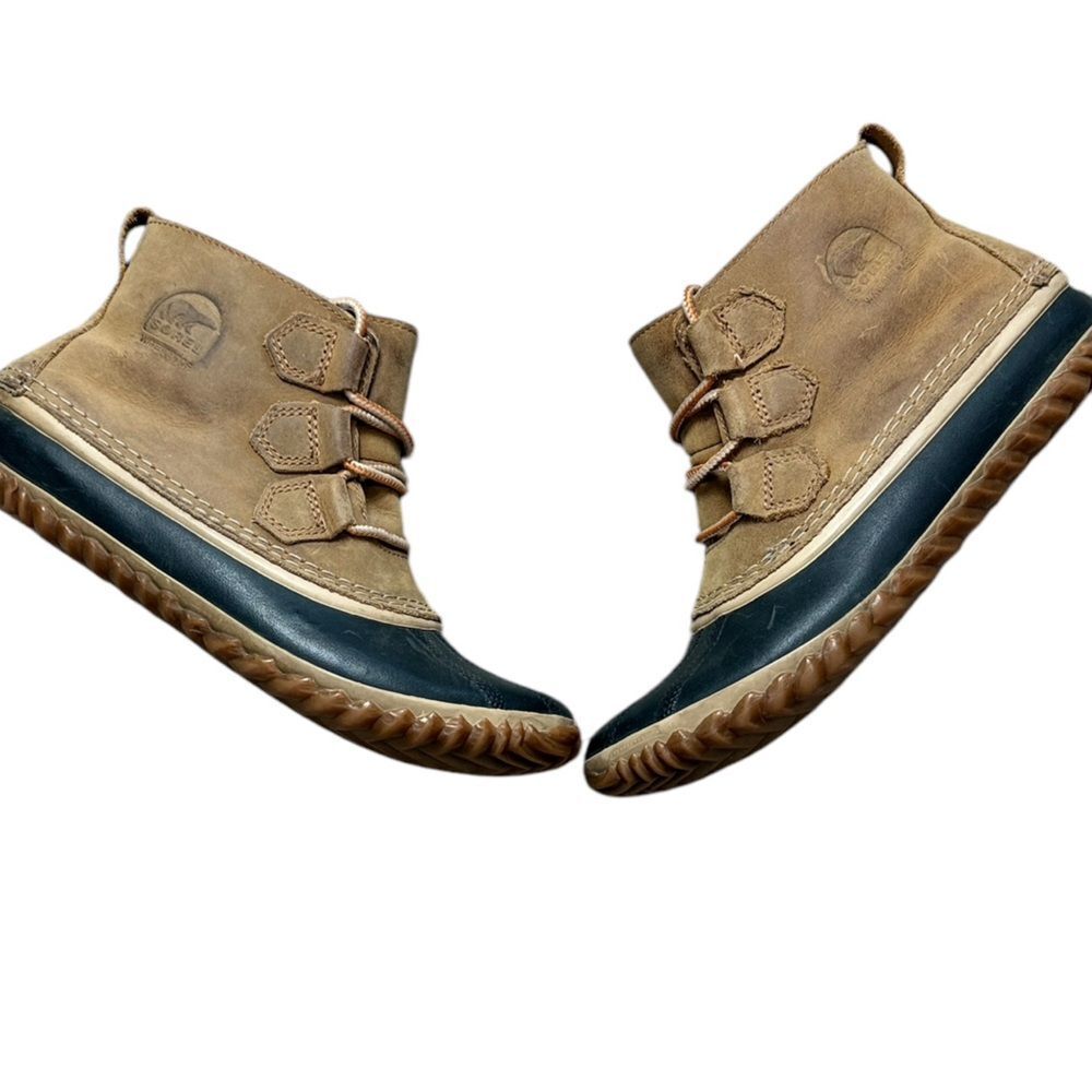 Sorel Brown and Black Winter Boots